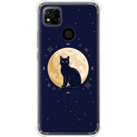 Чохол-накладка (панель) на Xiaomi Redmi 10A Cute Cat Celestial/Witchy  (EDP-6787sp-2578)