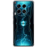 Чохол-накладка (панель) на Tecno Camon 30 4g Блискавки в циліндрі  (EDP-120sp-3712)