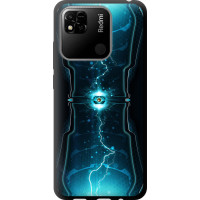 Чохол-накладка (панель) на Xiaomi Redmi 10A Блискавки в циліндрі  (EDP-120b-2578)