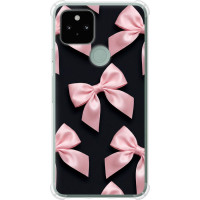 Чохол-накладка (панель) на Google Pixel 5 Coquette Ribbons Dark Coquette  (EDP-6767sp-2044)