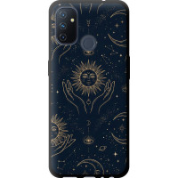 Чохол-накладка (панель) на OnePlus Nord N100 Celestial Harmony: Sun & Moon Gold Mystic Pattern  (EDP-6778b-2130)
