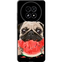 Чохол-накладка (панель) на Realme 13+ 5G Мопс і кавун  (EDP-4665b-3891)