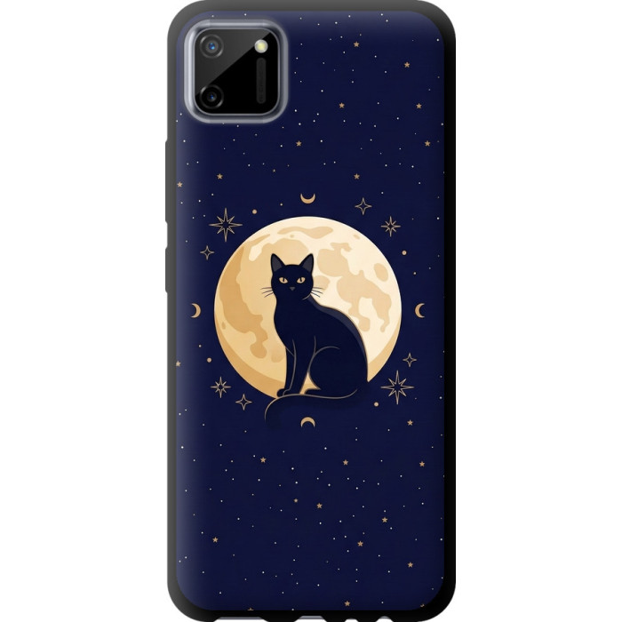 Чехол на Realme C11 2020 Cute Cat Celestial/Witchy 