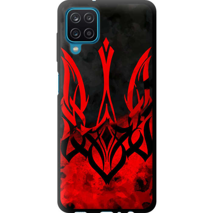 Чохол-накладка (панель) на Samsung Galaxy A12 A125F Герб України  
