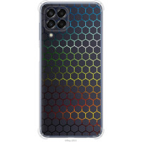 Чохол-накладка (панель) на Samsung Galaxy M33 M336B Соти, які переливаються   (EDP-498sp-2633)
