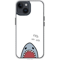 Чохол-накладка (панель) на iPhone 14 Акула  (EDP-4870pc-2648)