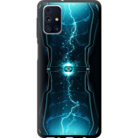 Чохол-накладка (панель) на Samsung Galaxy M31s M317F Блискавки в циліндрі  (EDP-120b-2055)