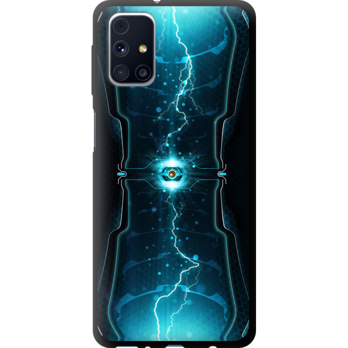 Чехол на Samsung Galaxy M31s M317F Молнии в цилиндре 