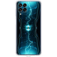 Чохол-накладка (панель) на Samsung Galaxy M33 M336B Блискавки в циліндрі  (EDP-120sp-2633)