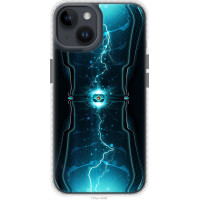 Чохол-накладка (панель) на iPhone 14 Блискавки в циліндрі  (EDP-120pc-2648)