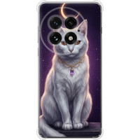 Чохол-накладка (панель) на OnePlus 13 5G Mystic White Cat Gothic Dark Purple Gold  (EDP-6805sp-3875)
