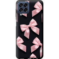 Чохол-накладка (панель) на Samsung Galaxy M33 M336B Coquette Ribbons Dark Coquette  (EDP-6767b-2633)
