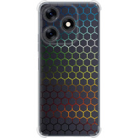 Чохол-накладка (панель) на Tecno Spark 10C Соти, які переливаються   (EDP-498sp-3116)