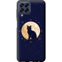Чохол-накладка (панель) на Samsung Galaxy M33 M336B Cute Cat Celestial/Witchy  (EDP-6787b-2633)