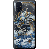 Чохол-накладка (панель) на Samsung Galaxy M31s M317F Водяний дракон  (EDP-6113b-2055)
