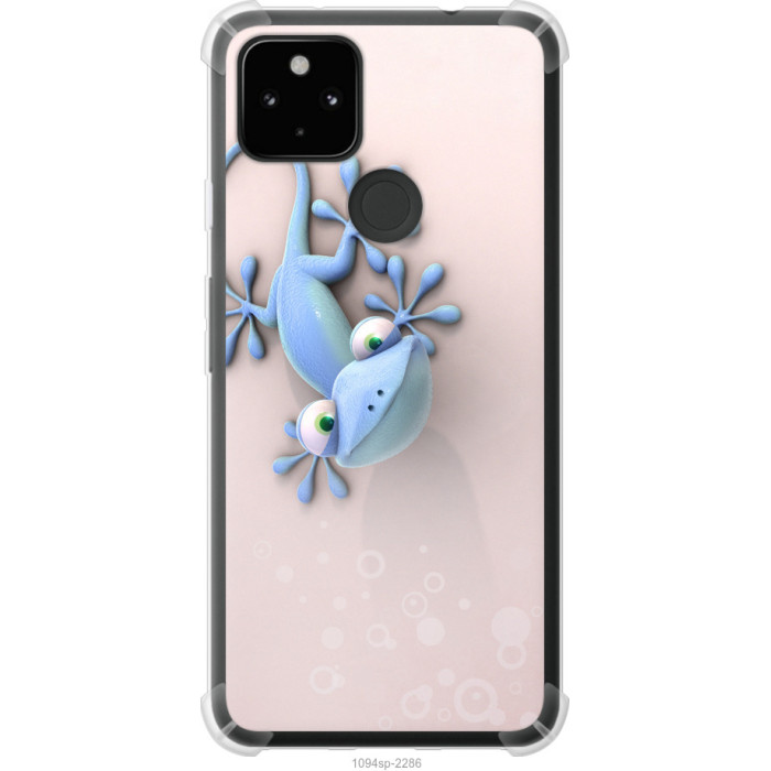 Чохол-накладка (панель) на Google Pixel 5A Гекончик 