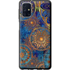 Чохол-накладка (панель) на Samsung Galaxy M31s M317F Золотий візерунок  (EDP-678b-2055)