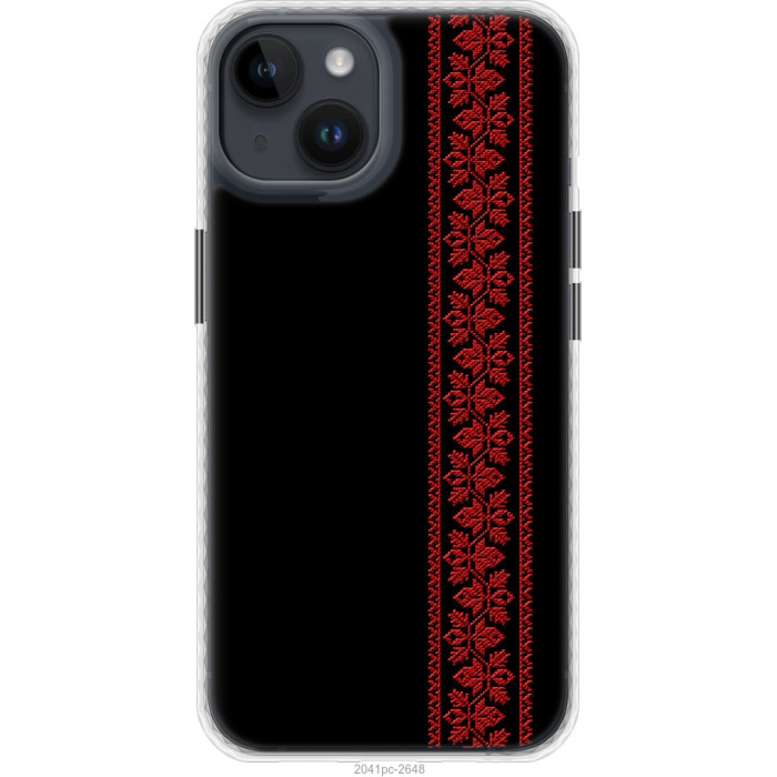 Чохол-накладка (панель) на iPhone 14 Вишиванка 53 