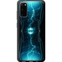 Чохол-накладка (панель) на Samsung Galaxy S20 Блискавки в циліндрі  (EDP-120b-1824)