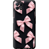 Чохол-накладка (панель) на Realme 8i Coquette Ribbons Dark Coquette  (EDP-6767b-2518)