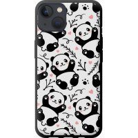 Чохол-накладка (панель) на iPhone 13 Панди  (EDP-4318b-2374)