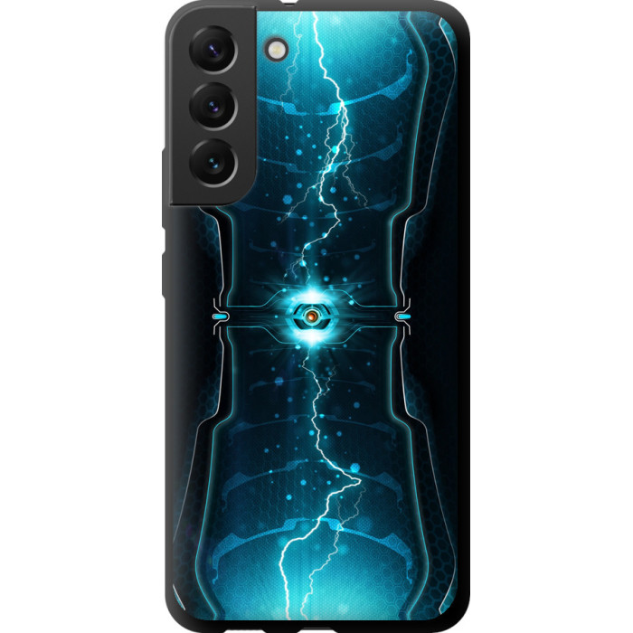 Чехол на Samsung Galaxy S22 Plus Молнии в цилиндре 