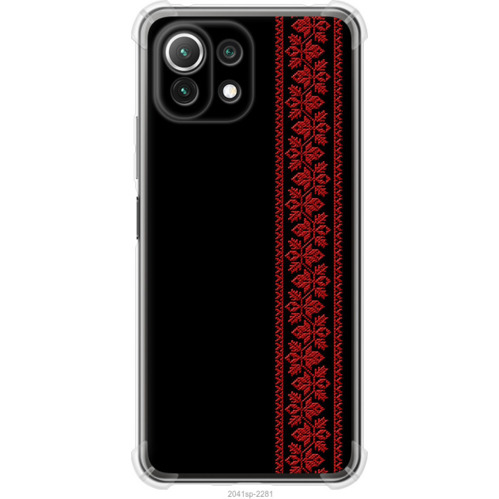 Чехол на Xiaomi Mi 11 Lite Вышиванка 53 