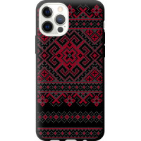 Чохол-накладка (панель) на iPhone 12 Pro Вишиванка 52  (EDP-1763b-2052)