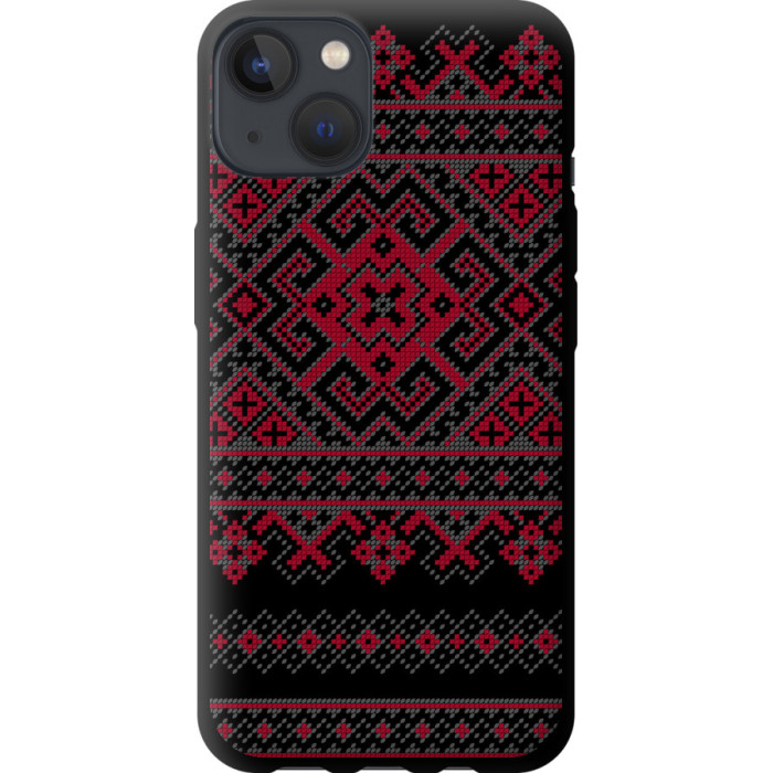 Чохол-накладка (панель) на iPhone 13 Вишиванка 52 
