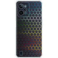 Чохол-накладка (панель) на Realme C31 Соти, які переливаються   (EDP-498sp-2593)