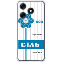 Чохол-накладка (панель) на Tecno Spark 10C Сіль UA  (EDP-5625sp-3116)
