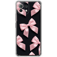 Чохол-накладка (панель) на Xiaomi Mi 11 Lite Coquette Ribbons Dark Coquette  (EDP-6767sp-2281)