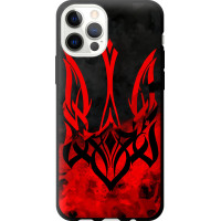 Чохол-накладка (панель) на iPhone 12 Pro Герб України   (5312b-2052)