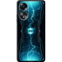 Чохол-накладка (панель) на Oppo A58 4G Блискавки в циліндрі  (EDP-120b-3184)