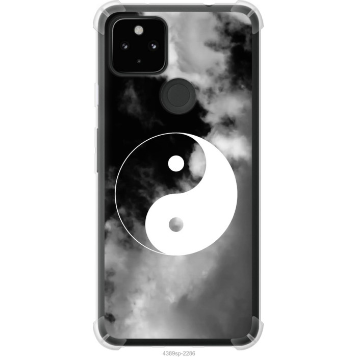 Чохол-накладка (панель) на Google Pixel 5A Інь і янь 