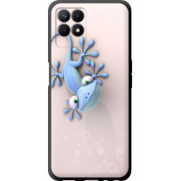 Чохол-накладка (панель) на Realme 8i Гекончик  (EDP-1094b-2518)