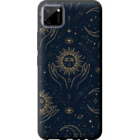 Чохол-накладка (панель) на Realme C11 2020 Celestial Harmony: Sun & Moon Gold Mystic Pattern  (EDP-6778b-2031)