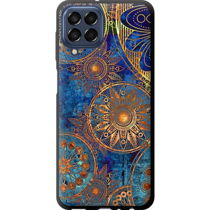Чохол-накладка (панель) на Samsung Galaxy M33 M336B Золотий візерунок 