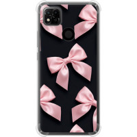 Чохол-накладка (панель) на Xiaomi Redmi 10A Coquette Ribbons Dark Coquette  (EDP-6767sp-2578)