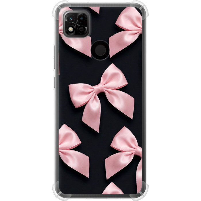 Чехол на Xiaomi Redmi 10A Coquette Ribbons Dark Coquette 