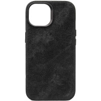 Чохол Denim з Magnetic Fit для Apple iPhone 14  Black