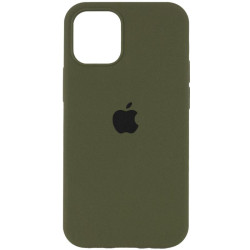 Чохол Silicone Case Full Protective (AA) для Apple iPhone 14 Plus Зелений/Dark Olive  (ITS-L-00000055729_36)