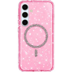 Чохол TPU Eclipse Sparkle (MagFit) для Samsung Galaxy S25+/S24+ Pink  (ITS-L-00000076357_3)