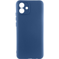 Чохол TPU GETMAN Liquid Silk Full Camera для Samsung Galaxy A05 Синій/Navy Blue  (ITS-L-00000073781_12)