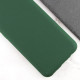 Чохол TPU GETMAN Liquid Silk Full Camera для Samsung Galaxy A06 Зелений/Dark green