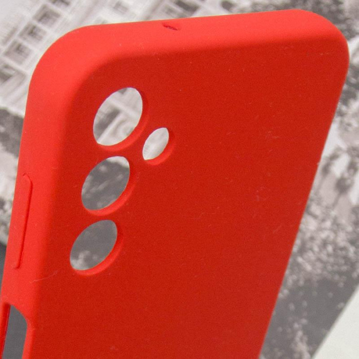 Чохол TPU GETMAN Liquid Silk Full Camera для Samsung Galaxy A24 4G Червоний/Red