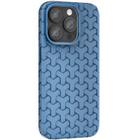 Чохол TPU Weaving для Apple iPhone 15 Pro Max Blue  (ITS-L-00000074859_2)