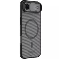 Карбонова накладка Nillkin CamShield Pro Magnetic для Apple iPhone 17 Air  Transparent black  (ITS-L-00000081040_2)
