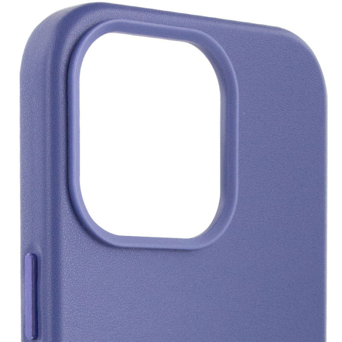 Шкіряний чохол Leather Case (AA Plus) with MagSafe для Apple iPhone 14 Pro