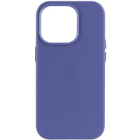 Шкіряний чохол Leather Case (AA Plus) with MagSafe для Apple iPhone 14 Pro  Wisteria  (ITS-L-00000057475_14)